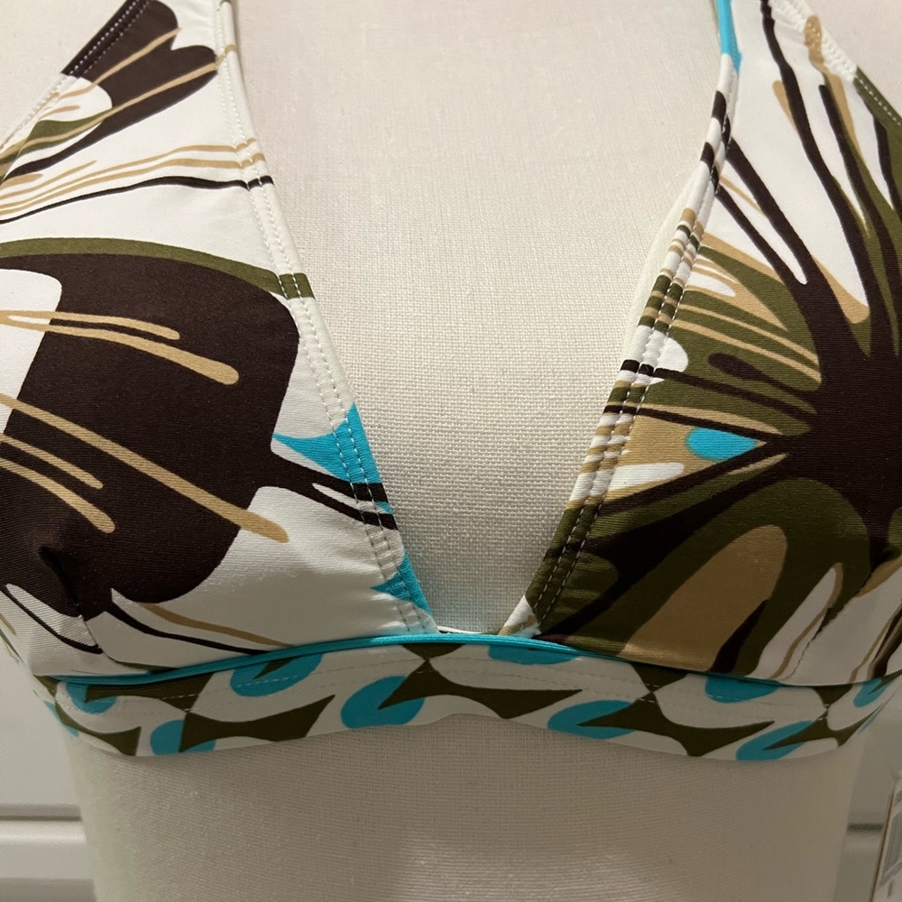 NWT Trina Turk printed string bikini separates  | Removable padding top size M - Picture 6 of 12